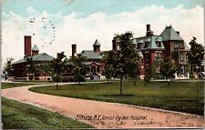 Arnot Ogden Hospital, Elmira, NY Postcard 1906 picture