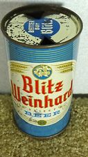 *OLD* Red letter Blitz Weinhard flat top beer can picture