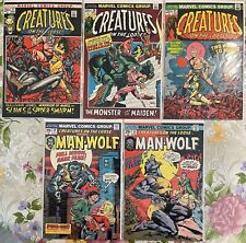 CREATURES ON THE LOOSE Lot of 5 Comics #17, 20, 21, 30, 33 - Marvel picture