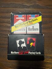 Vintage Marlboro Wild West Playing cards 1991 2 complete decks - Philip Morris picture
