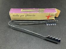 Vintage Alessi ICE TONGS Mint In Box 1960 picture