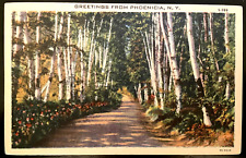 Vintage Postcard 1934 Greetings from Phoenicia, New York (NY) picture