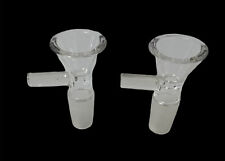 2x14mm Male Glass Bowl For Water Pipe Hookah Bong Replacement Head picture