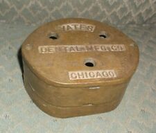 vintage Dental Mold - YATES Dental Mfg. Co. of Chicago Illinois (Brass?) picture