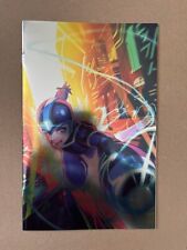 MEGAMAN FULLY CHARGED # 1 FOIL COVER NM BOOM STUDIOS 2020 picture