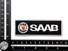 SAAB EMBROIDERED PATCH IRON/SEW ON ~4-1/8