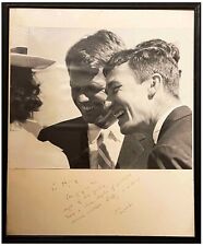 Oct 24 1963 Robert F. Kennedy Photograph Message Harry Stephen Smith picture