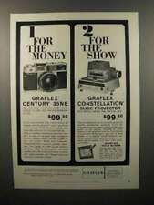 1960 Graflex Century 35NE Camera, Constellation Ad picture