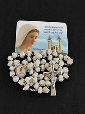 Medjugorje Rosary Apparition Hill Stone Roks Handmade Catholic + Holy Gift Card picture