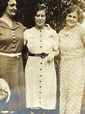 UD Photograph Group 3 Beautiful Women Three Lovely Ladies Beautiful Women 1937 picture