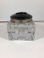 Vintage Crystal Inkwell Screw Lid Patent Applied picture