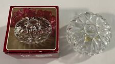 Vintage RCR Royal Crystal Rock Italy Round Scalloped Edges Trinket Box Jewelry picture