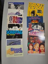 Postcards, lot of 35+, ad topical new and used picture