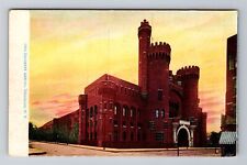 Brooklyn NY-New York, 13th Regiment Armory, Antique, Vintage Souvenir Postcard picture
