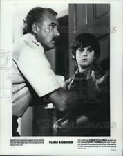 1984 Press Photo Dabney Coleman & Henry Thomas starring in 