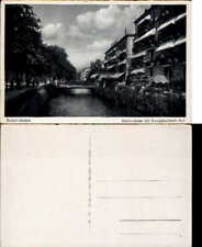 Baden-Baden Germany Kaiserallee mit Europaischem Hof ~ vintage postcard picture