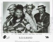 1986 Press Photo S.O.S. Band - hcq46407 picture