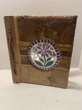 Witchcraft Handmade Leaf Forest Paper Notebook Blank Pages Photo Album Vintage picture