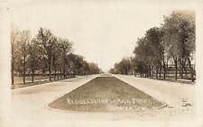 Spencer Iowa Residence View Main Street 1919 IA RPPC Real Photo VTG  P81 picture