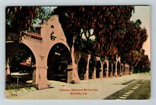 Riverside CA-California, Entrance, Glenwood Mission Inn Vintage Postcard picture