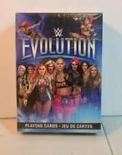 2019 Aquarius WWE Divas Evolution Playing, Poker, Face Cards New in Package picture