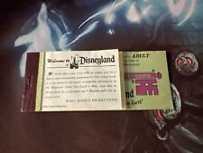 Vintage Disneyland Magic Key Coupon Admission Ticket Book 1975-1976 picture