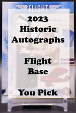 2023 Historic Autographs HA Flight Base - You Pick 1-40 picture