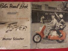 1960-1962 Harley Davidson Topper Motor Scooter Owner Operator Rider Manual 1961 picture