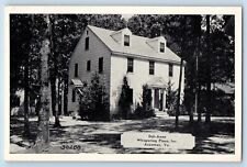Accomac Virginia VA Postcard Del-Anne Whispering Pines Inc Building 1940 Vintage picture