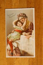 Antique Victorian Trade Card Huyler's Fine Confections picture