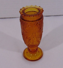 Vintage Tiara Indiana Glass Amber Toothpick Holder picture