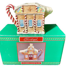 Christmas Tea Pot - Christmas Around The World 1995 - In Original Box - Vintage picture