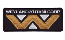 Black Weyland Yutani corp Alien movie patch for VELCRO® BRAND Hook Fastener picture