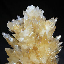 SPECTACULAR 4 INCH LIGHT GOLDEN CAVE CALCITE FORMATION picture