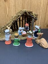 Vintage Nativity Set 12pcs Miracle Of Bethlehem Original Box 1994 Christmas Holy picture