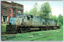 Warwick, New York - Lehigh & Hudson River RR #29 & 23 Train - Vintage Postcard picture