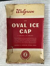 Vintage Walgreen OVAL ICE CAP 7” x 11