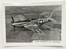 3.5”x5” Reprint Photo WWII US North American P-51 Mustang Fighter Aircraft picture