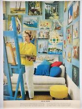 1959 Dinah Shore Singer Artist Beverly Hills CA Home Retro Vintage Print Ad picture