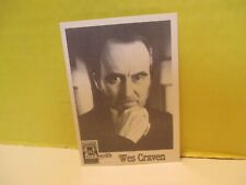 Booksmith Author Trading Card #326 WES CRAVEN 1999 for FOUNTAIN SOCIETY picture