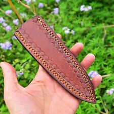 Leather Knife sheath Back Clip Straight Dagger Blade X344 picture