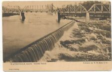 WATERVILLE ME - Ticonic Falls Tuck - udb - 1907 picture