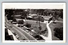Sacramento CA-California, Sutter's Fort Vintage Souvenir Postcard picture