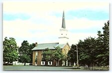 1960s EAST GREEVILLE PA NEW GOSHENHOPPEN UNITED CHURCH OF CHRIST POSTCARD P4060 picture
