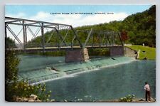 Bridge Licking River At Waterworks Newark Ohio Ohio P625 picture
