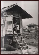 1988 Original Press Photo WHO Environmental Health Philippines Housing Children picture