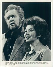 Press Photo Opera Singers Thomas Stewart & Evelyn Lear picture