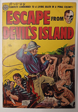 Escape From Devil's Island # 1 (Avon, 1952) Condition: VG Off-White Pages picture