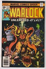 1976 MARVEL COMICS WARLOCK #15 IN VF+ CONDITION - THANOS picture