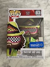Funko Pop WWE Macho Man Randy Savage Walmart Exclusive #83 Damaged Box See Pics picture